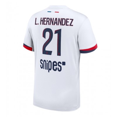Paris Saint-Germain Lucas Hernandez #21 Auswärtstrikot 2025-26 Kurzarm Paris Saint-Germain Lucas Hernandez #21 Auswärtstrikot 2025-26 Kurzarm